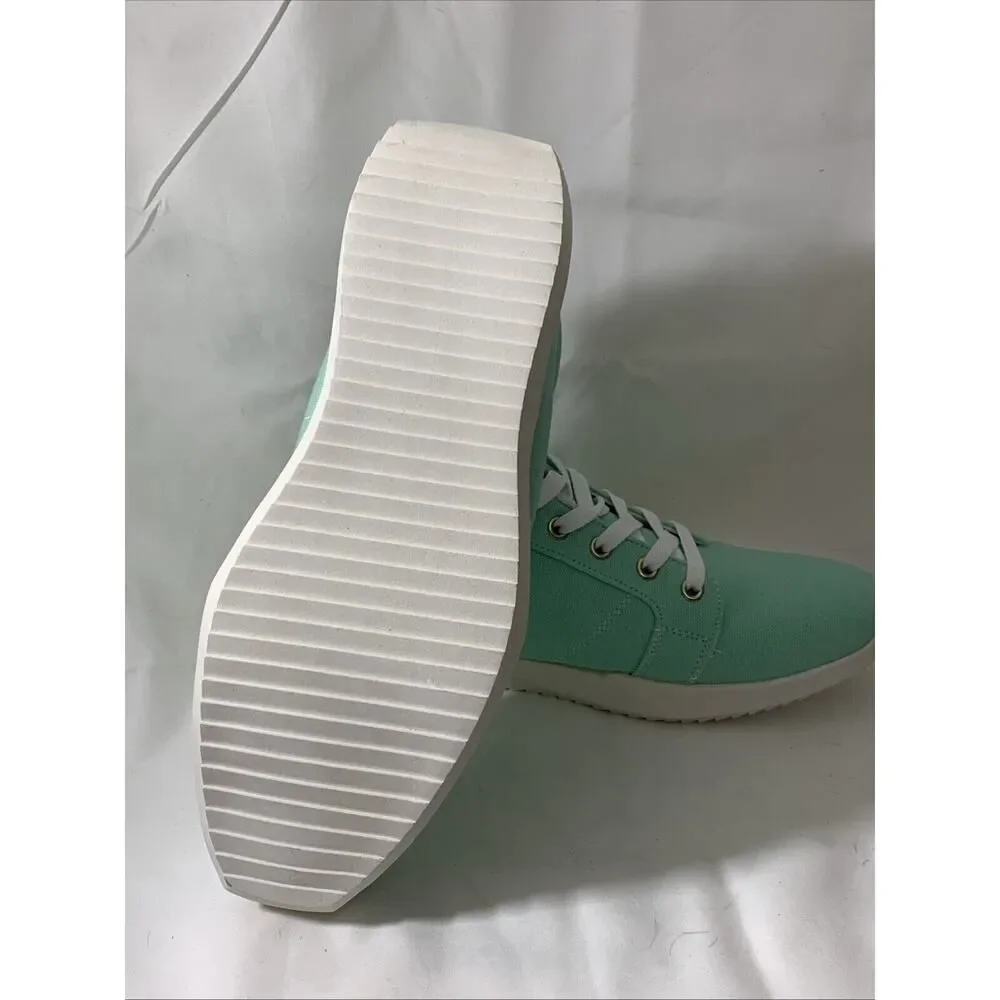 Godi Unisex Sneakers Mens 10 Women’s 11.5 Canvas Nwt Green